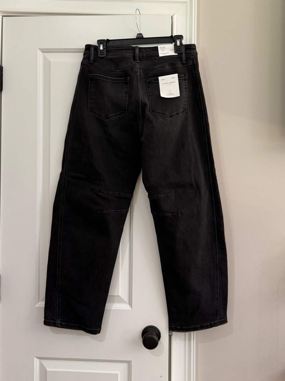 Flying Monkey High Rise Barrel Jeans Size 30